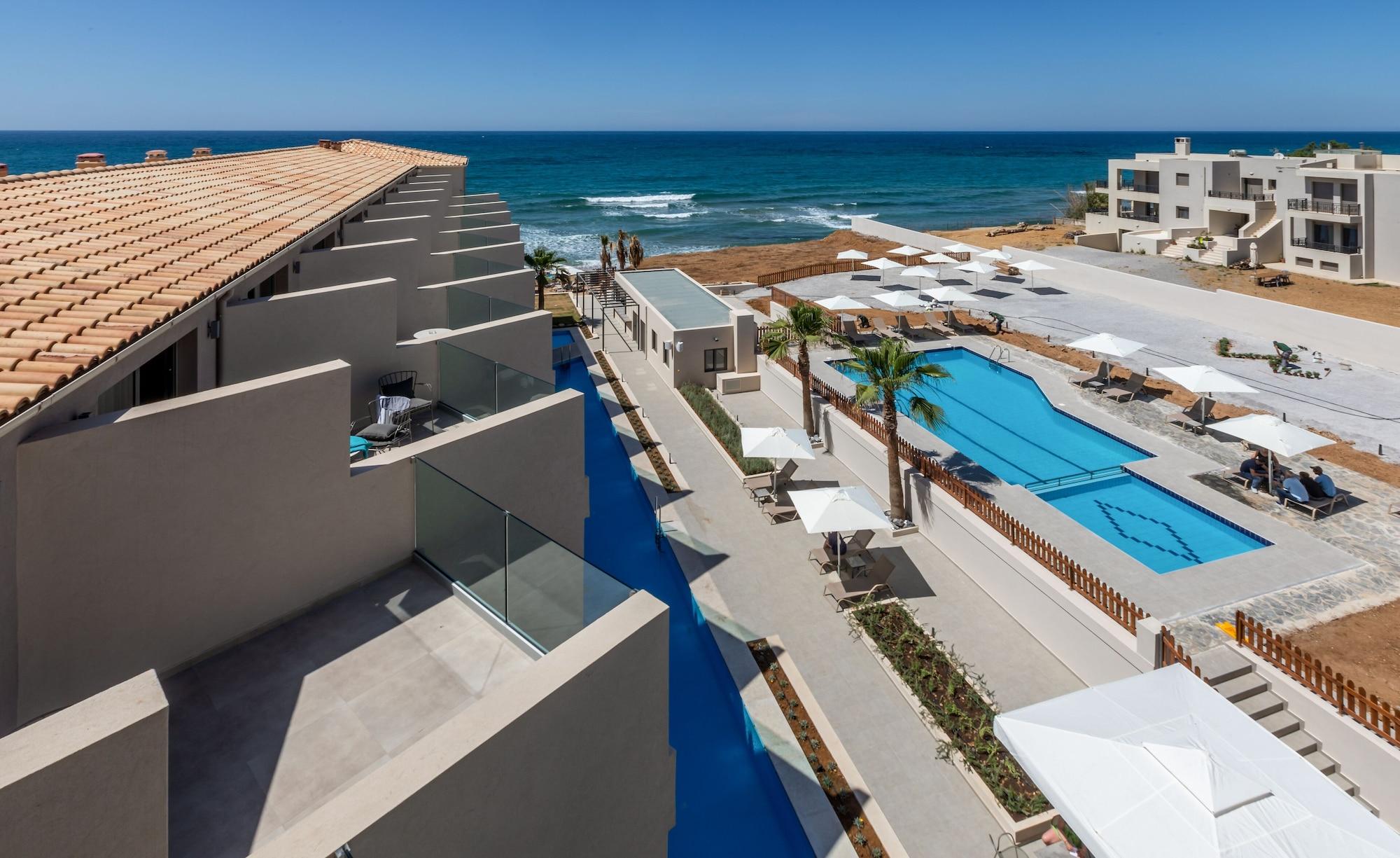Agelia Beach Hotel Sfáka Exterior foto